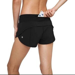 lululemon athletica Women's Black Athletic Shorts